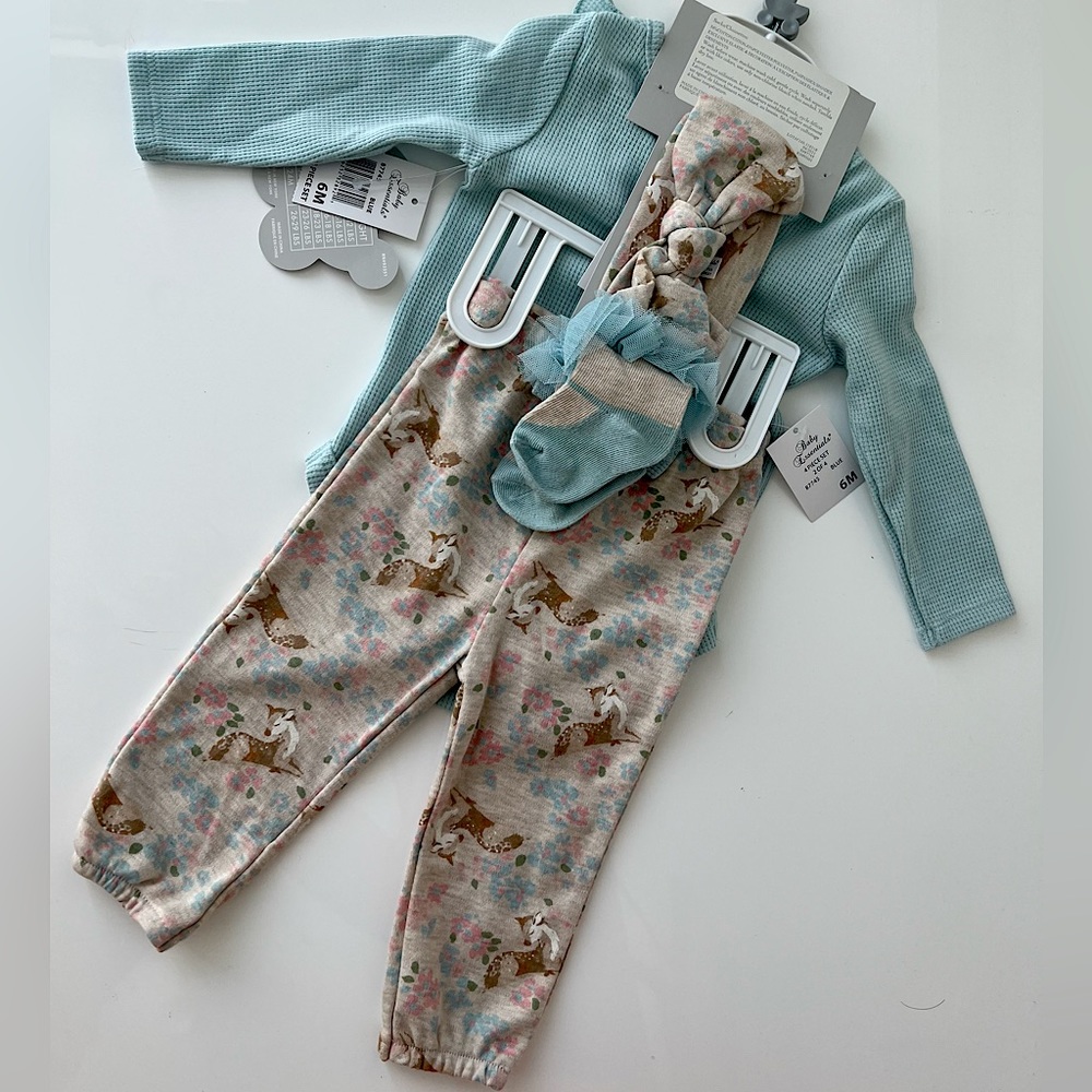 Baby Essentials 4 Piece Set for Baby Girl